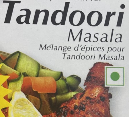 Tandoori Masala - a perfect mix of Indian masalas, can be bought from Amazon or Indian Store