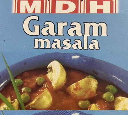 Garam Masala - This is the perfect mix of a lot of Indian spices and is used in almost all Indian cooking. You can get any brand but I prefer MDH because of its mild flavor and taste it adds to our food.