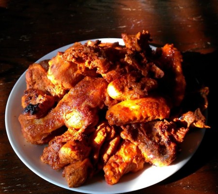 Tandoori Chicken - cooked in Clay oven or Tandoor or Convection oven